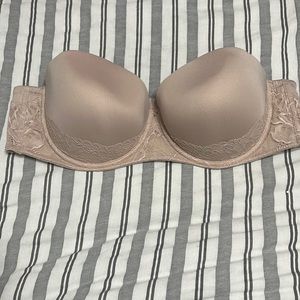 torrid strapless push up plunge bra